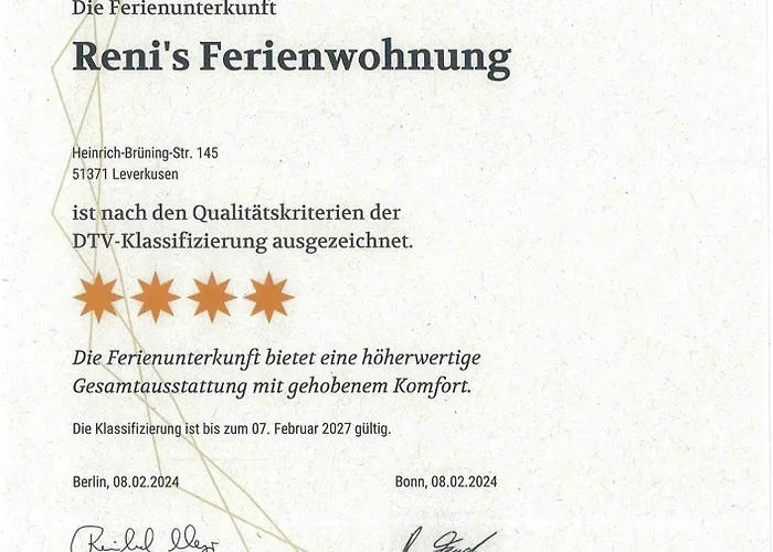 Lejlighed Reni's 4 Sterne Leverkusen